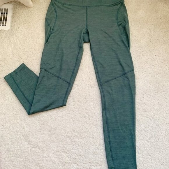 Outdoor Voices 7/8 Warmup Athletic Hi Rise Athletic Green Gym Leggings - Picture 10 of 15